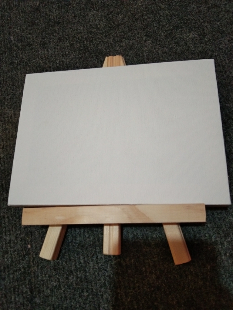 Mini Easel With Canvas 12x16 CM By Mitrata