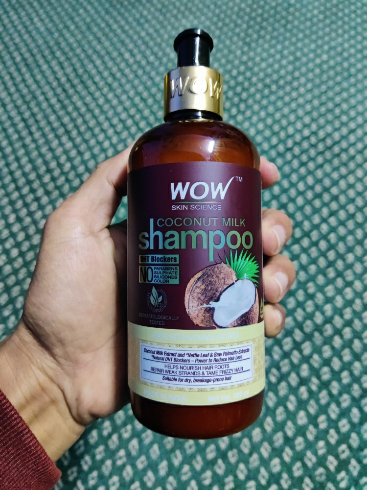 WOW Skin Science Coconut Milk Shampoo (New) - No Parabens, Sulphate,  Silicones, Color & Salt - DHT BLOCKERS - (300 ml): Buy Online at Best  Prices in Nepal 