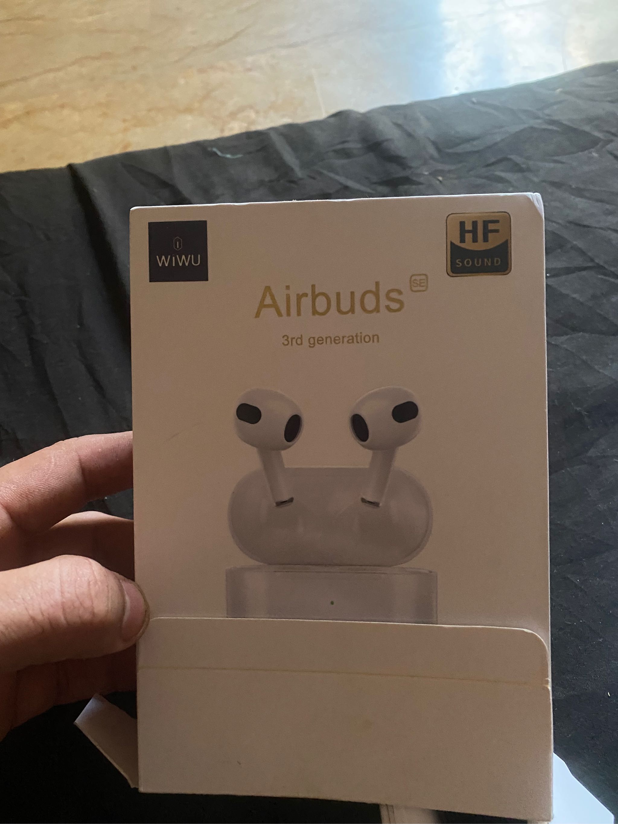 WiWU airpods Airbuds 3 SE wireless Headset Support wireless charging Pop-up with Window Rename