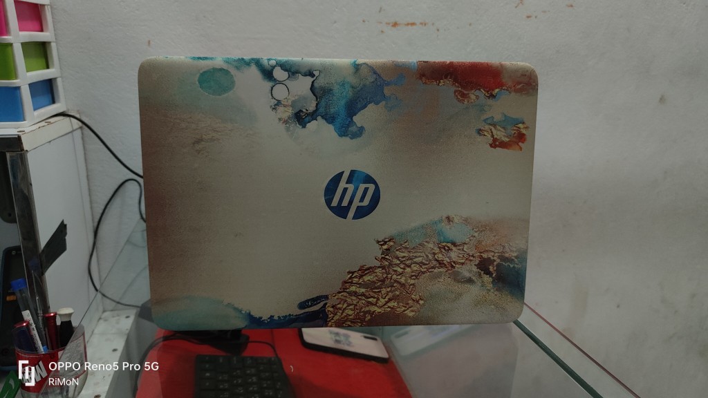 LPTP 1374 hp logo Laptop Sticker Laptop Skin Sticker & Laptop Skin for  laptop Back Side Decoration