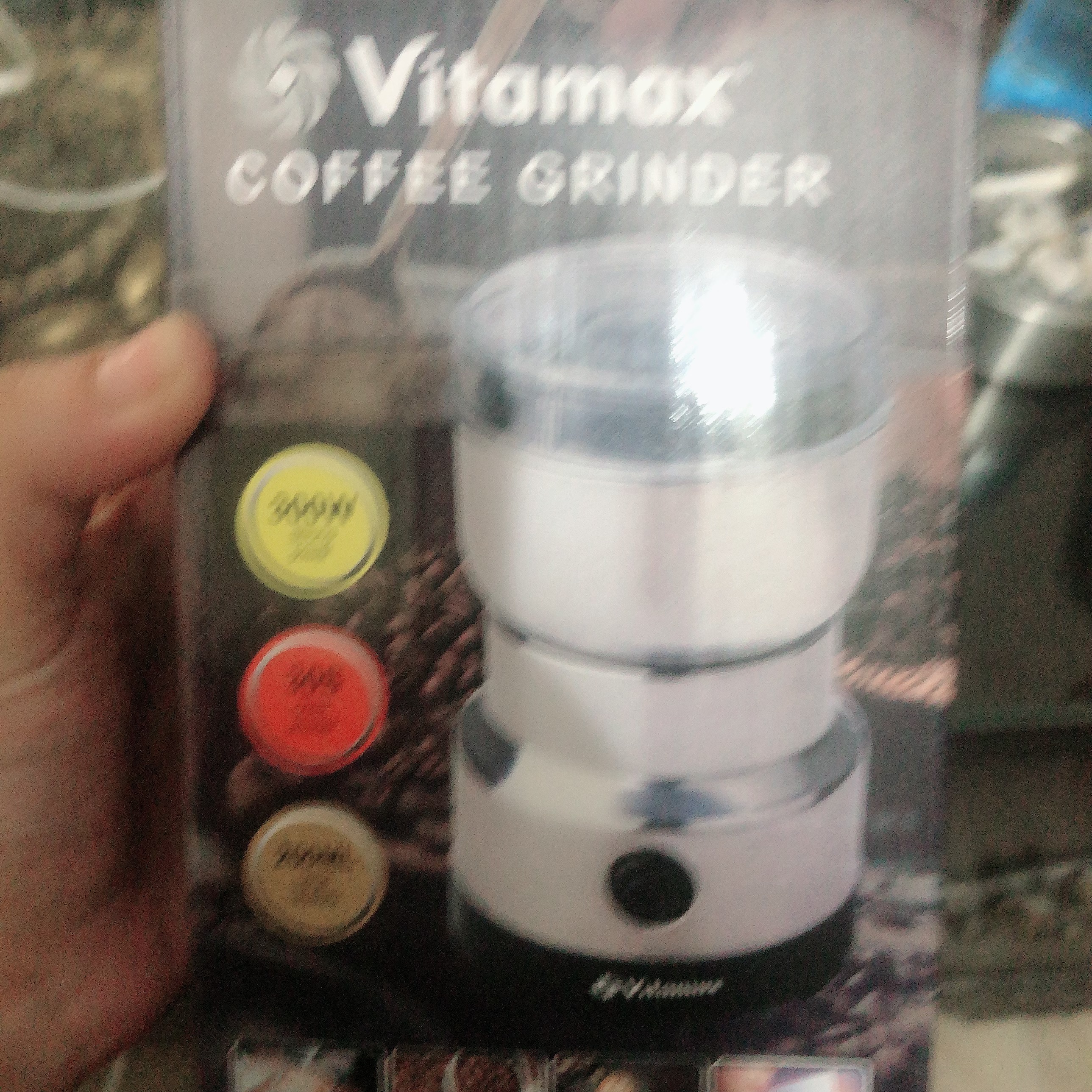 Vitamax Mini Grinder (VM-8300) Stainless Steel Electric Coffee Grinder