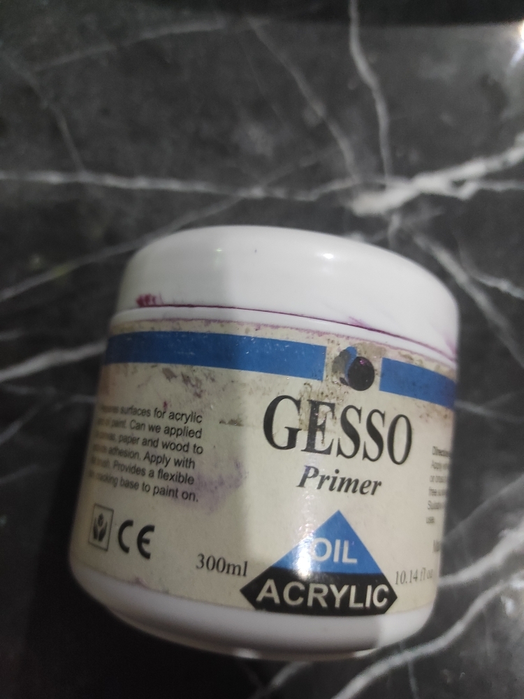 Gesso Primer 300 Ml For Oil and Acrylic