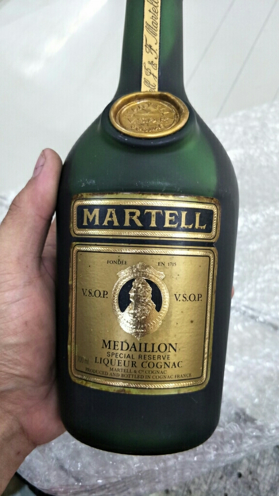 Vintage Martell VSOP Medallion 700ml, Alcohol 40%, VSOP Cognac