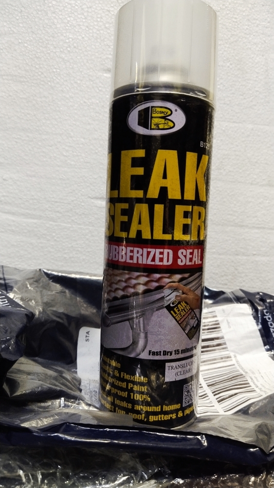 BANSOON BOSNY Leak Sealer Rubberized Seal Spray B125. Seal leaks all around  home.