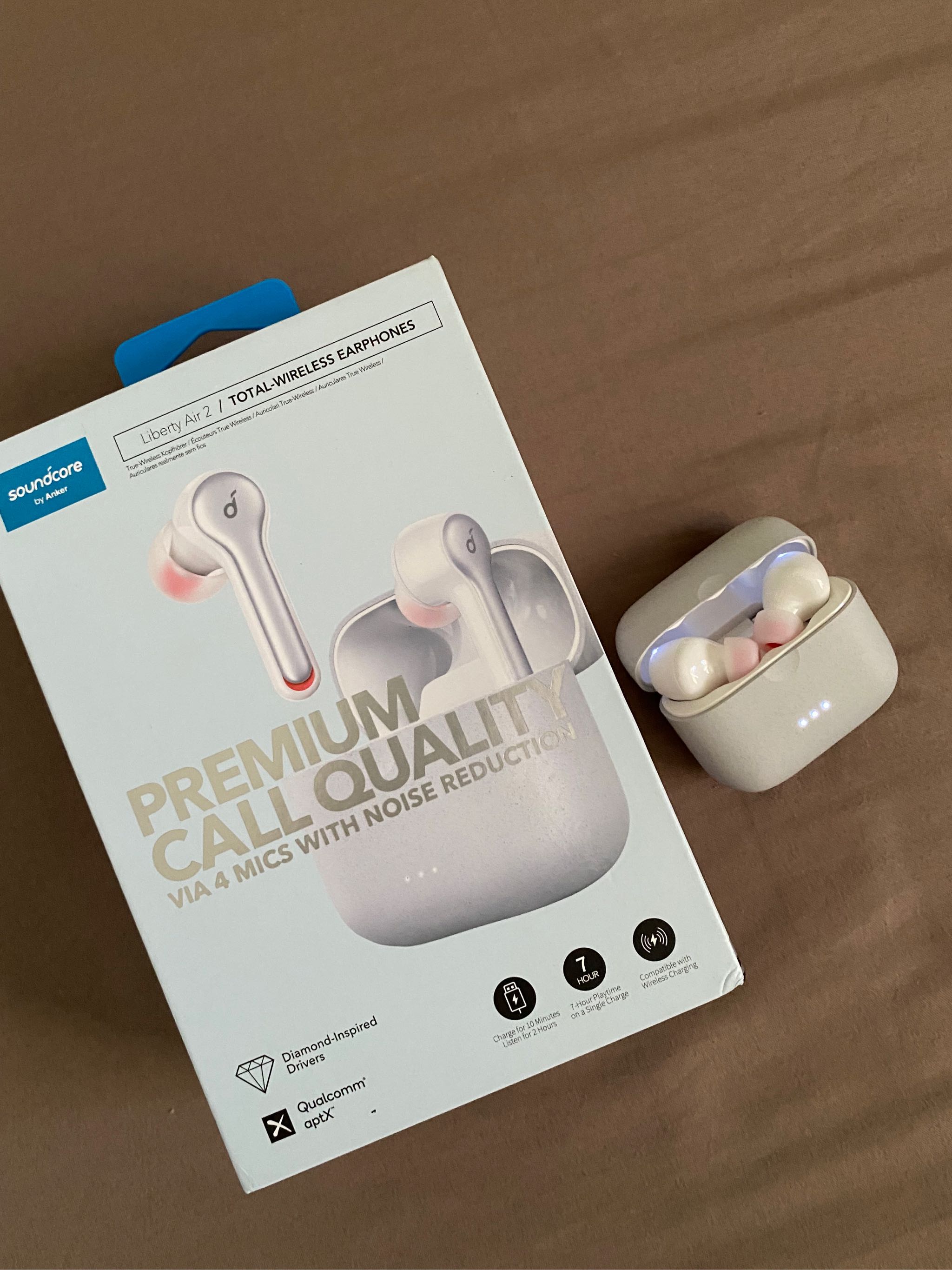 Soundcore by Anker outlet Liberty 2 Wireless Earbuds Diamond-Inspired Drivers Premium