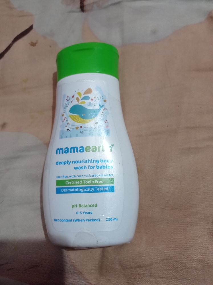 MAMAEARTH BABY DALIY NOURISHING BODY WASH 400ML, 40 OFF