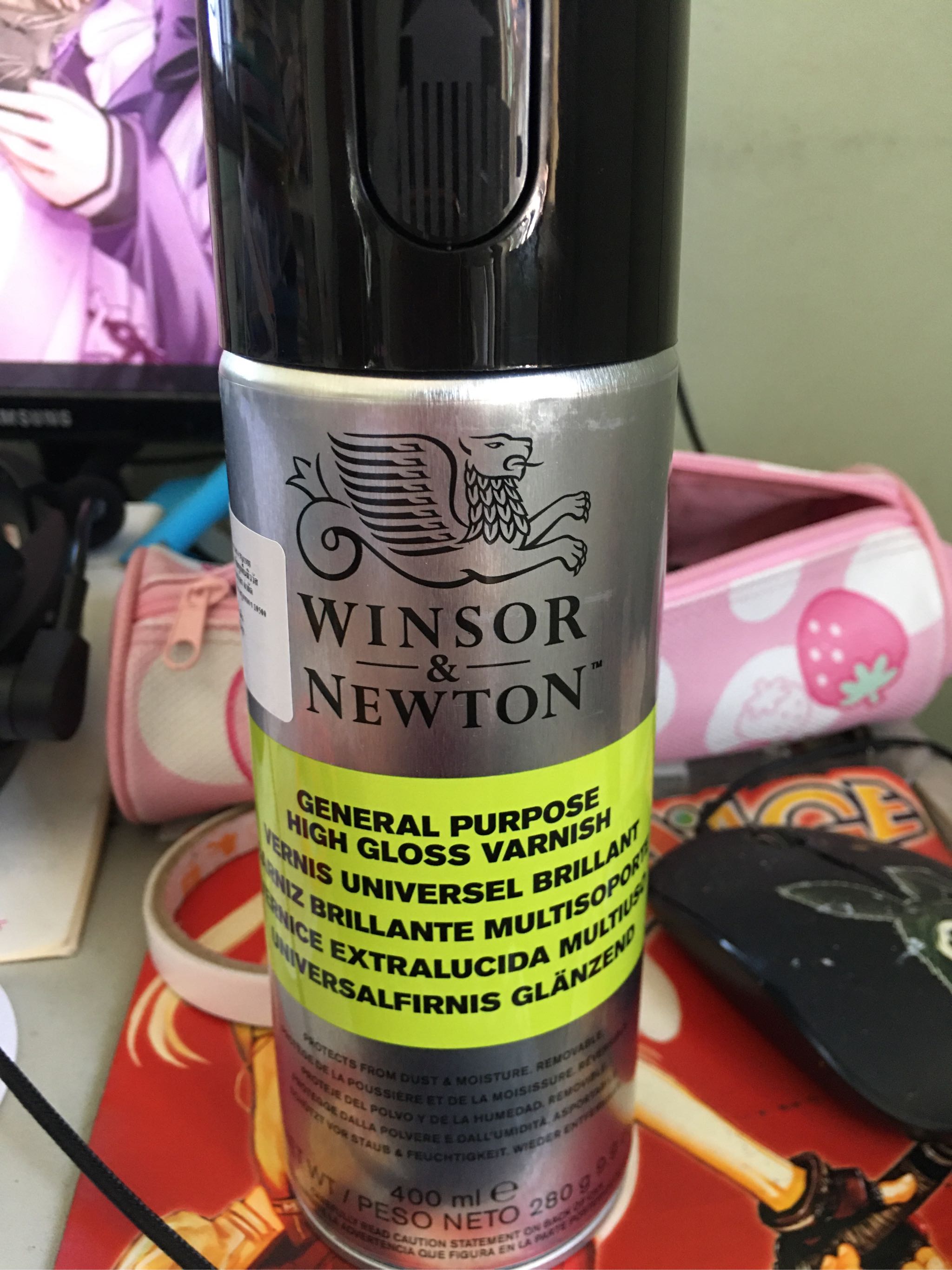 Winsor & Newton General Purpose High Gloss Varnish Spray