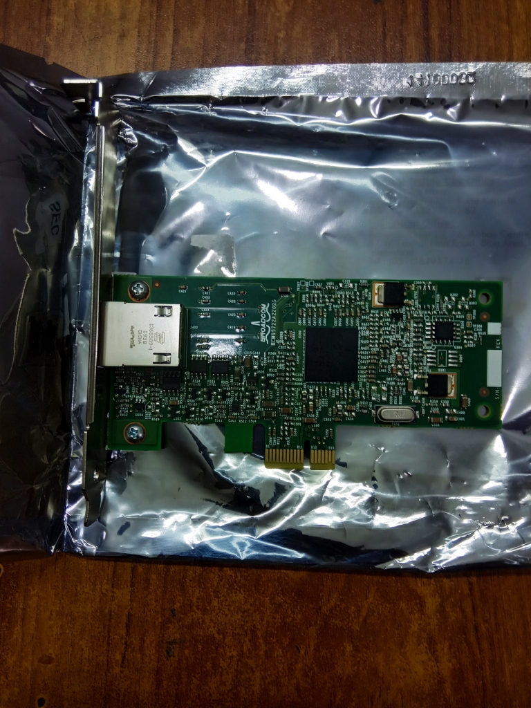  Broadcom Chipset Gigabit Ethernet PCI Express PCI-E Network Controller Card 10/100/1000Mbps RJ45 LAN Adapter LAN Card (Refurbished)
