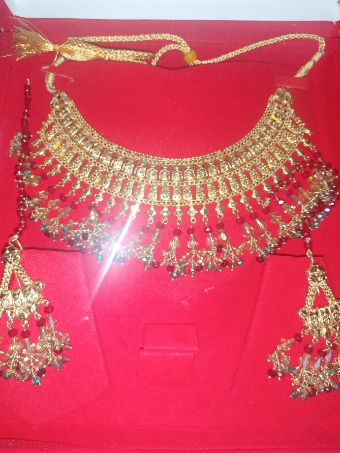 Gold gani set on sale designs