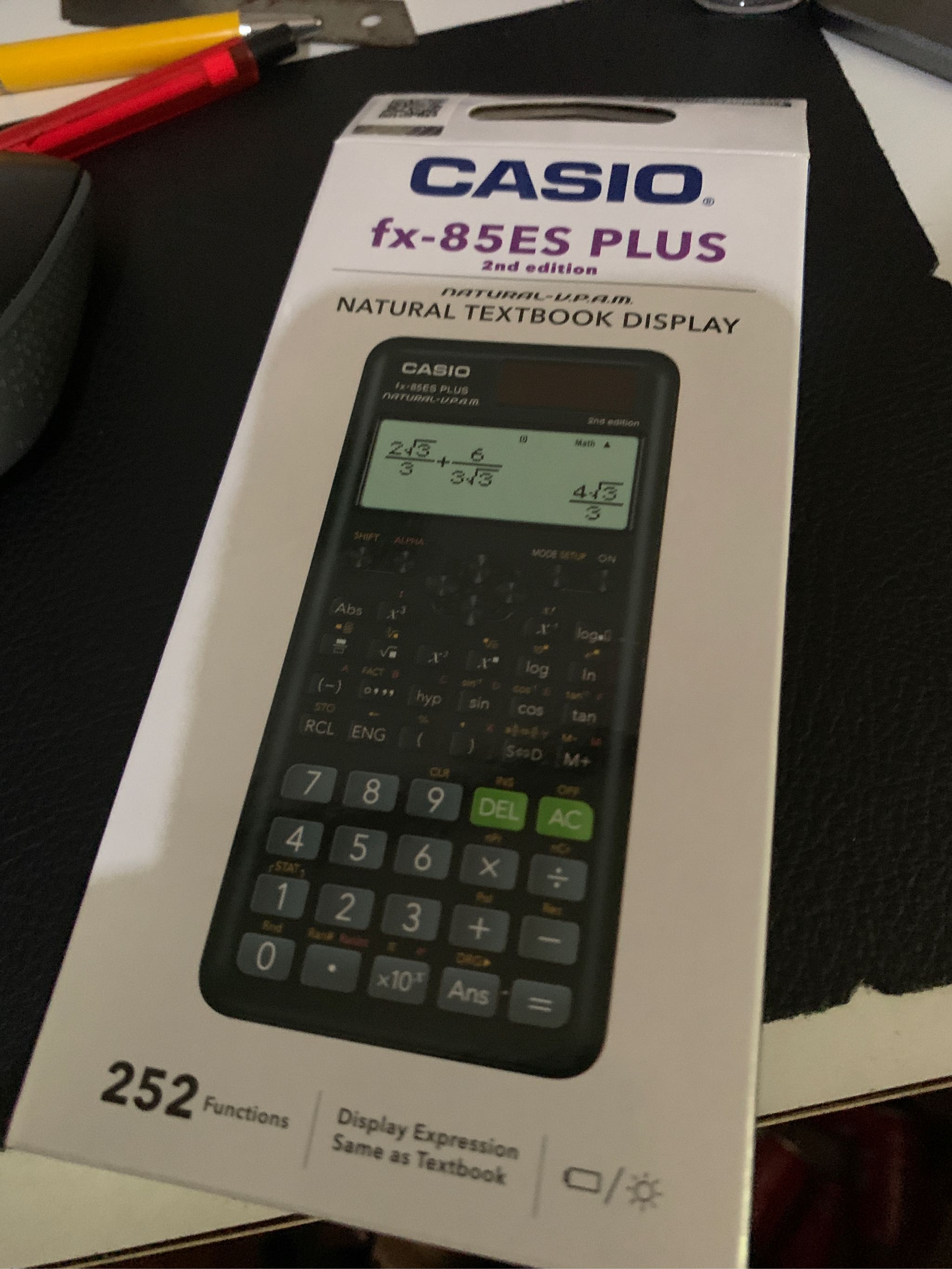 Casio Scientific Calculator FX 85ES Plus 2nd Edition Calculators