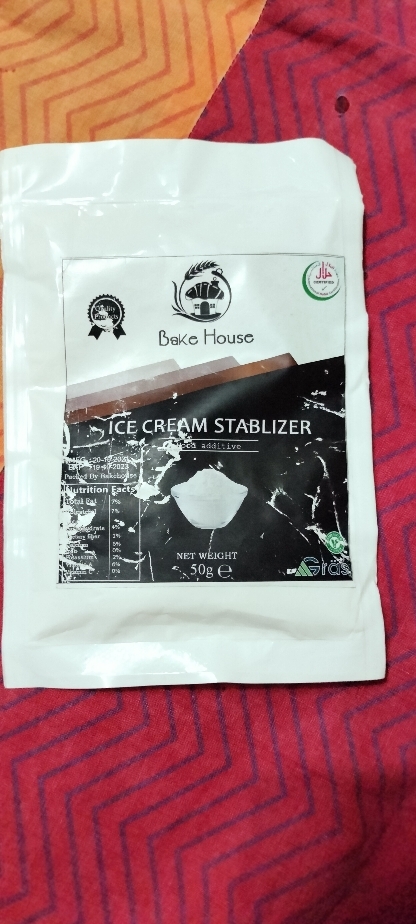 Bake House Ice Cream Stabilizer Powder 50g Pack – Bake House - The Baking  Treasure