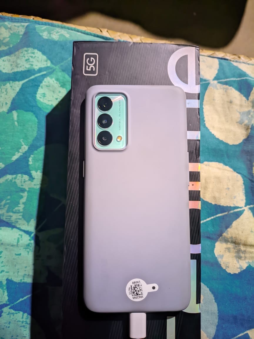 32446 - BACK COVER PER REALME GT MASTER RMX3360 RMX3363 NERO CON VETRO CAM 4908195 - SERVICE PACK - REALME - 4908195
