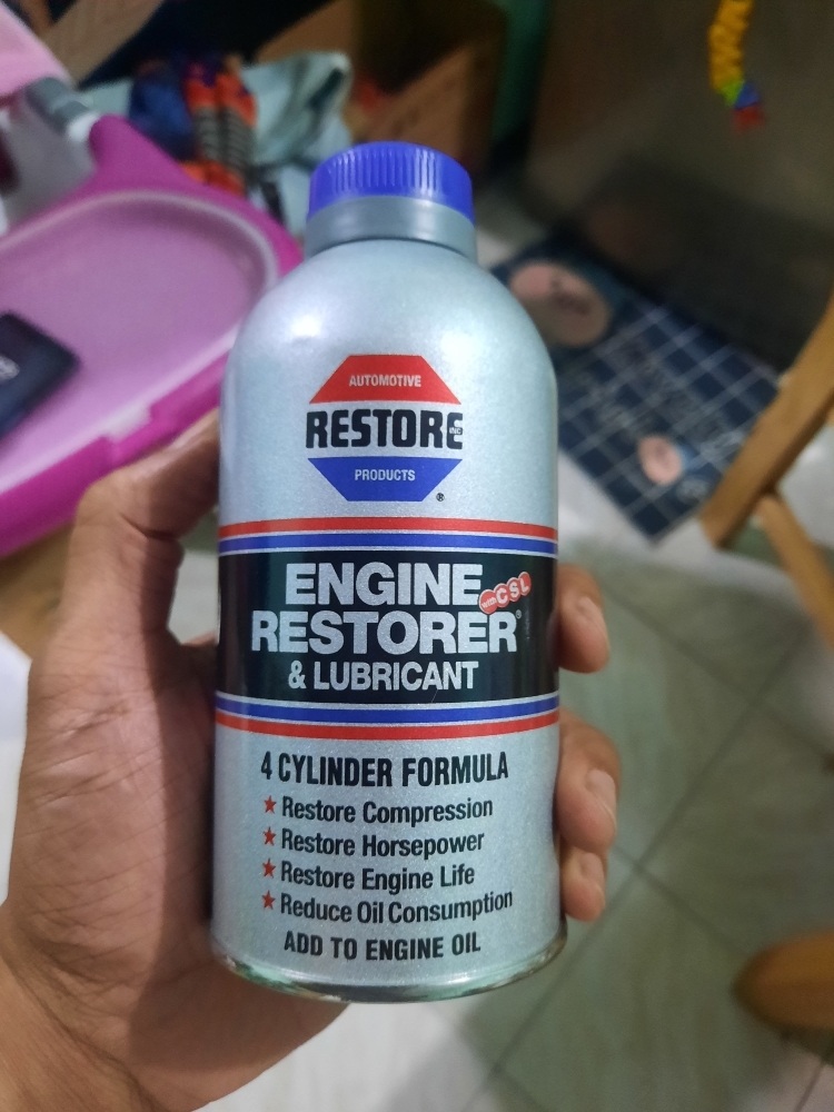  Restore (00009 4-Cylinder Formula Engine Restorer & Lubricant -  9 oz. : Automotive