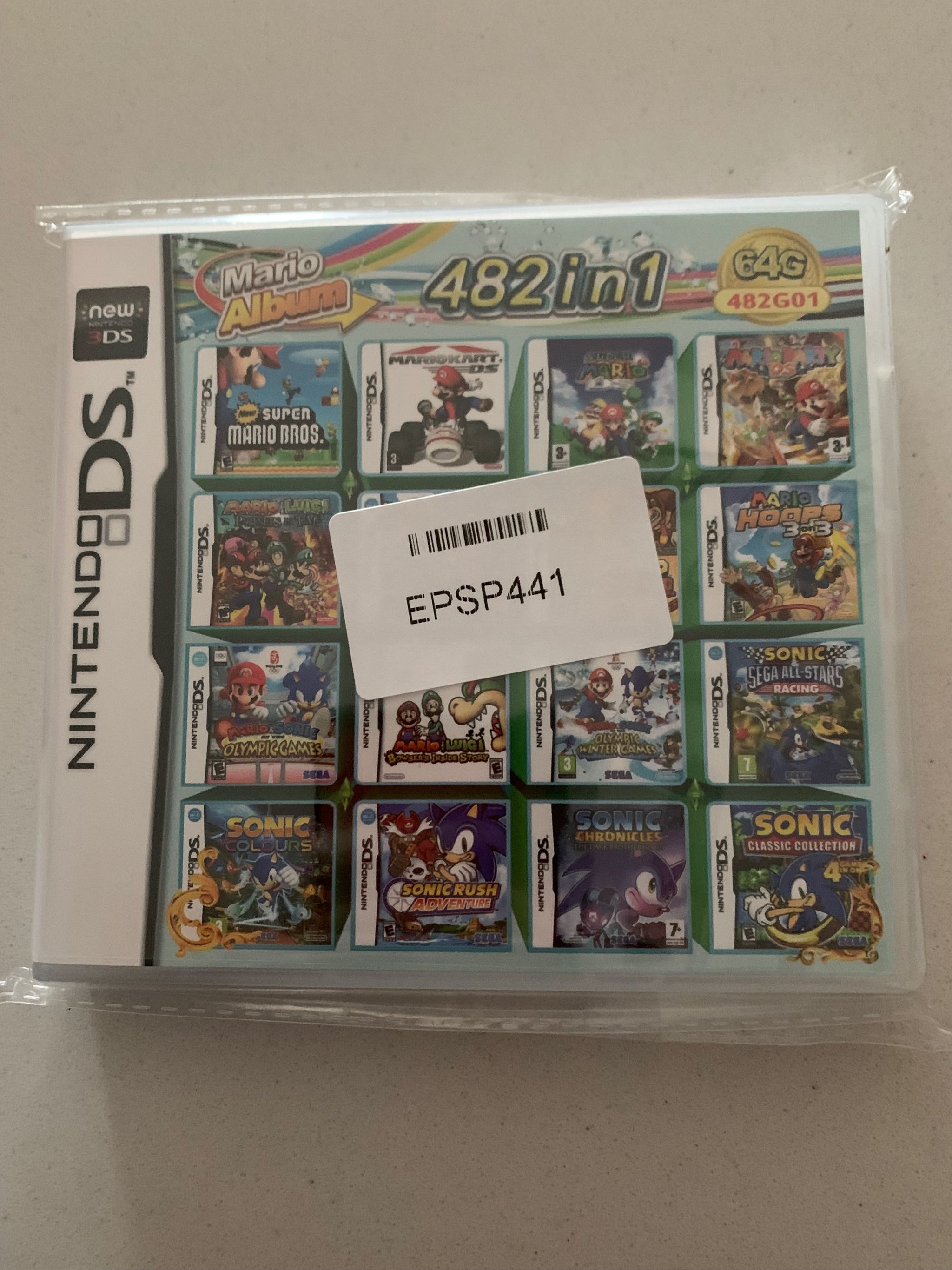 482 in 1 Game Games Cartridge Mario Multicart for nintendo 2DS 3DS 3DSLL  NDS NDSL NDSI NDSLL 3DS NDS | Lazada Singapore