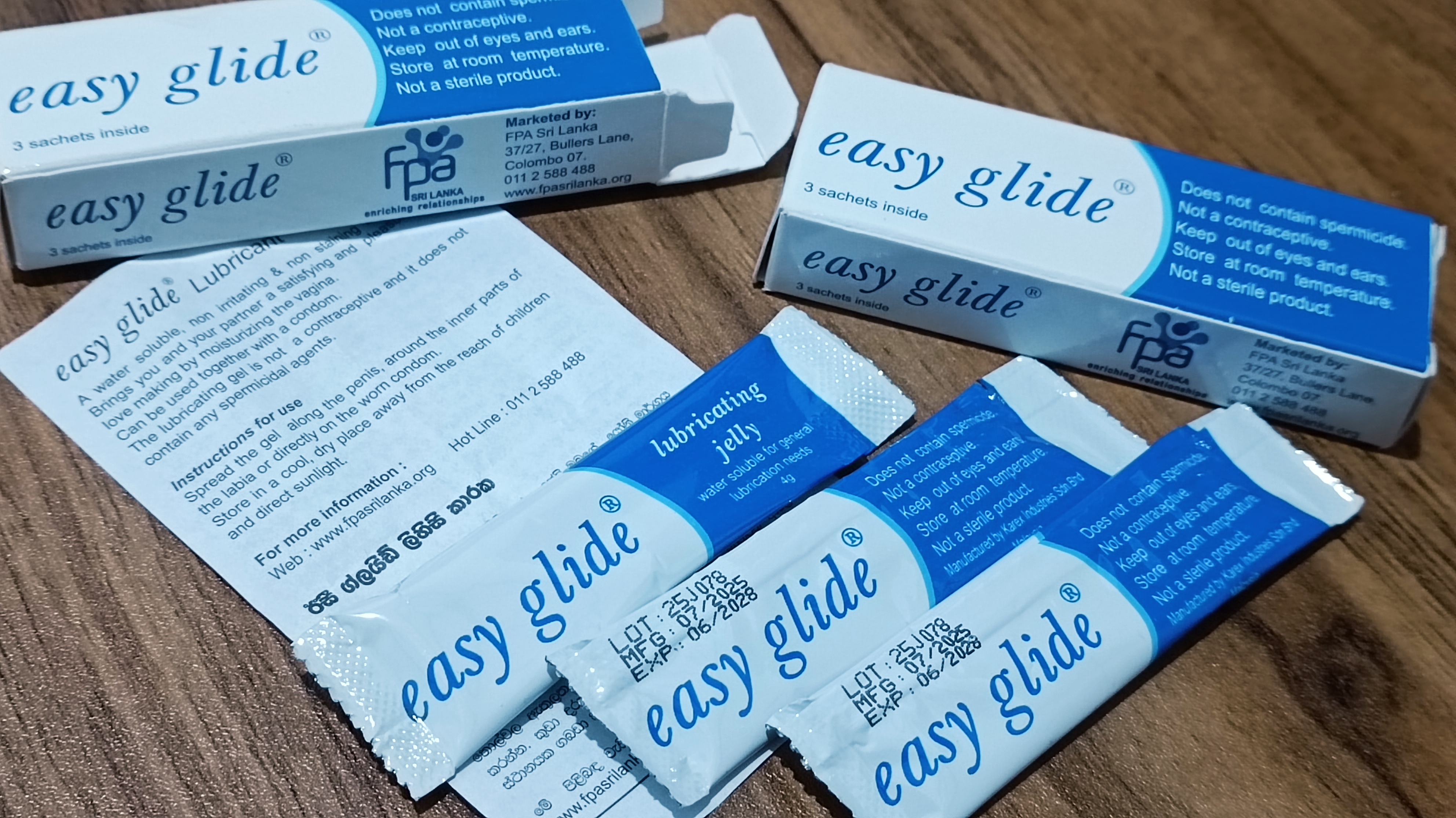 easy glide lubricant gel EASY GLIDE LUBRICATING JELLY (4 PACKS)