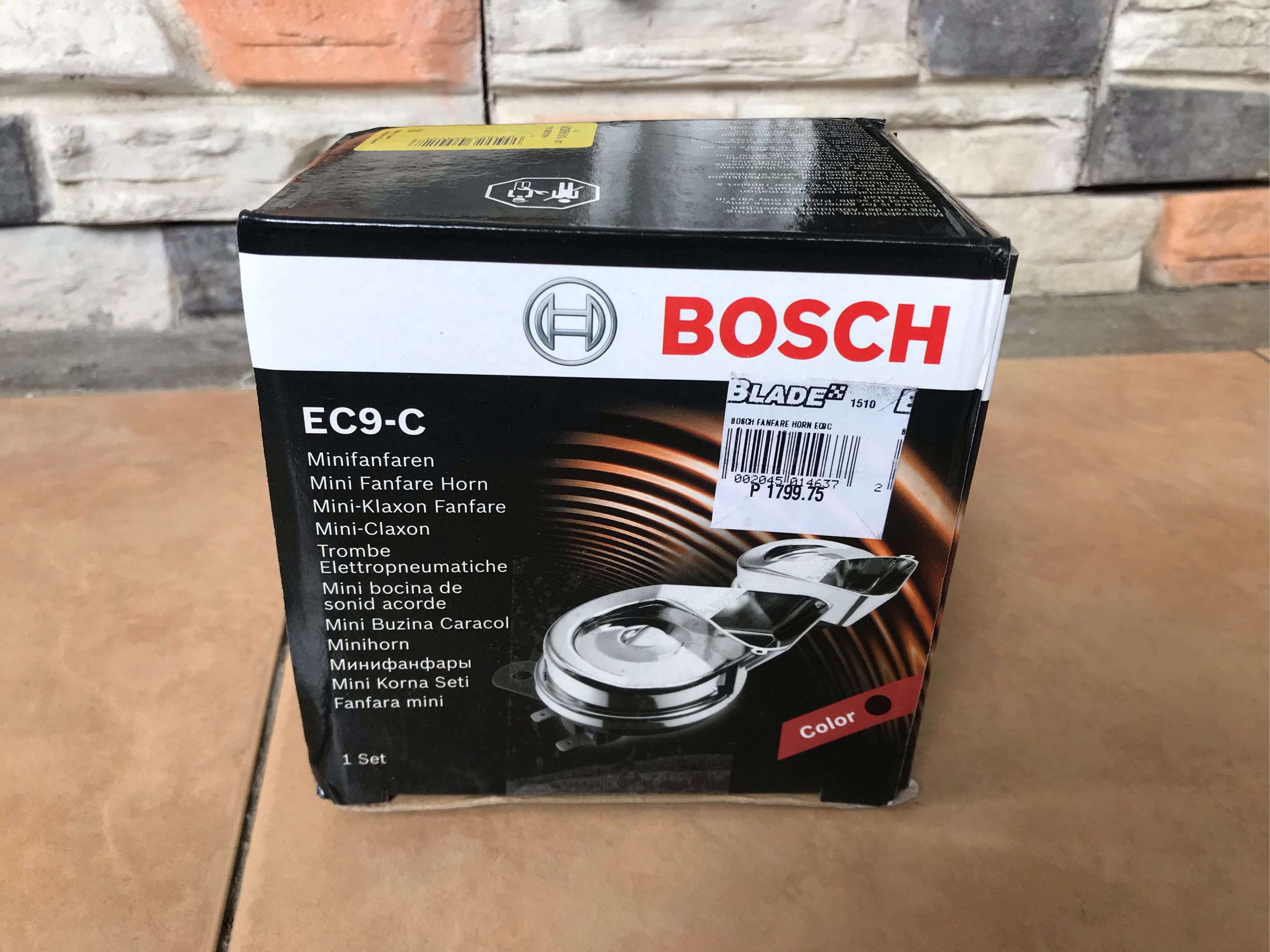 Bosch EC9C Fanfare Wafer Horn Set of 2 (Silver) | Lazada PH