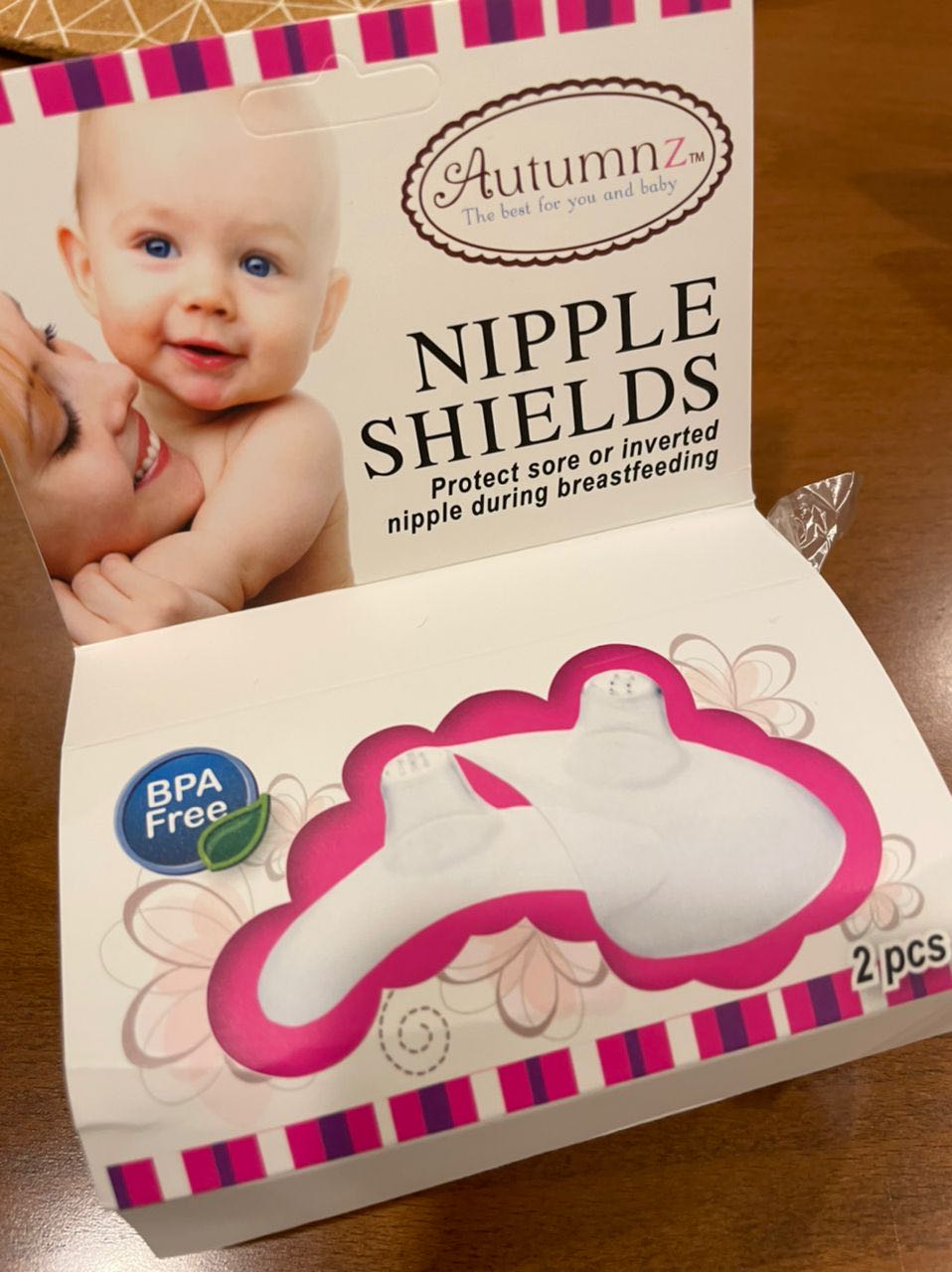 Nipple Shields *BPA free* (2 pcs) - Autumnz