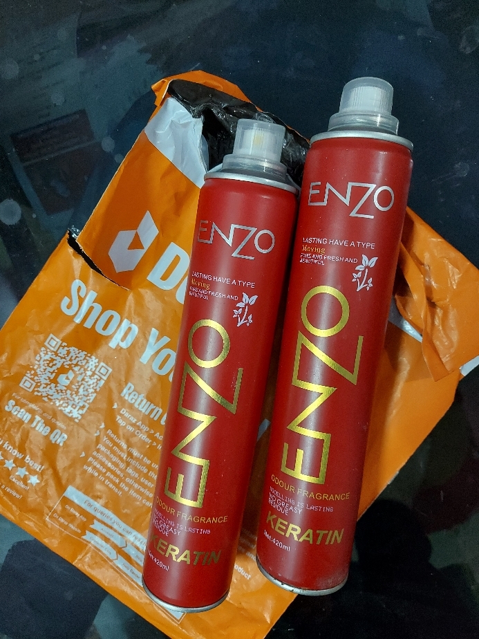 Enzo Hair Styling Hold Hair Spray For Unisex - 420 ML: Buy Online at Best  Prices in Nepal 