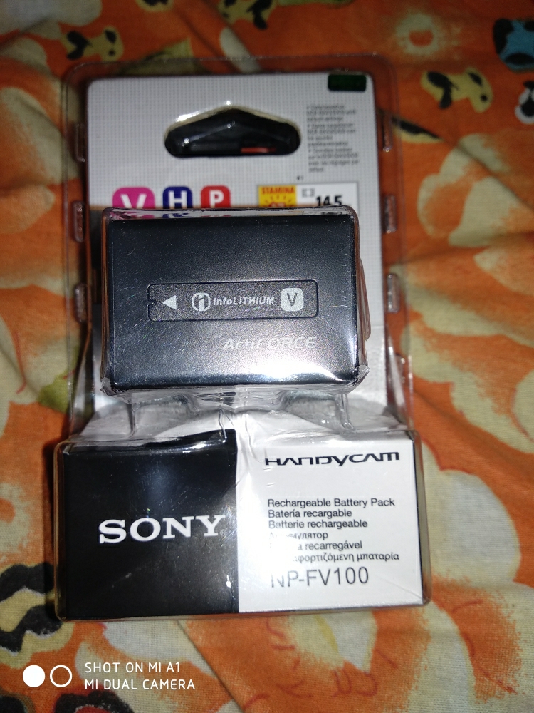 Sony NP-FV100 Series Rechargeable Battery Pack (3300mAh, 6.8-8.4V): Buy  Online at Best Prices in Bangladesh | Daraz.com.bd