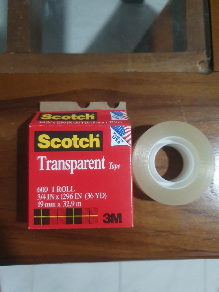 3m™ Scotch Transparent Tape, 3/4X 36yds