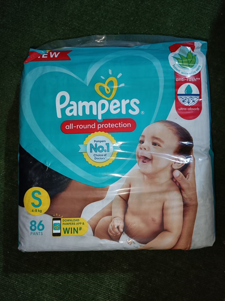 Pampers New Diapers Pants, Small (86 Count) & Pampers New Diapers Pants, XL  (56 Count) : Amazon.in: Baby Products