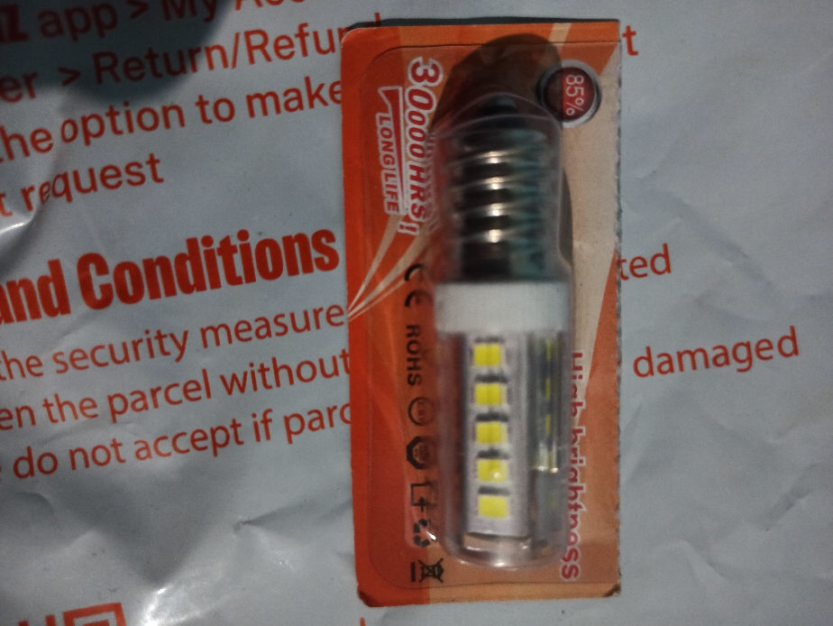 Refrigerator Led Bulb Lamp  5 Watt E14 Fridge SMD Bulb E14 Corn