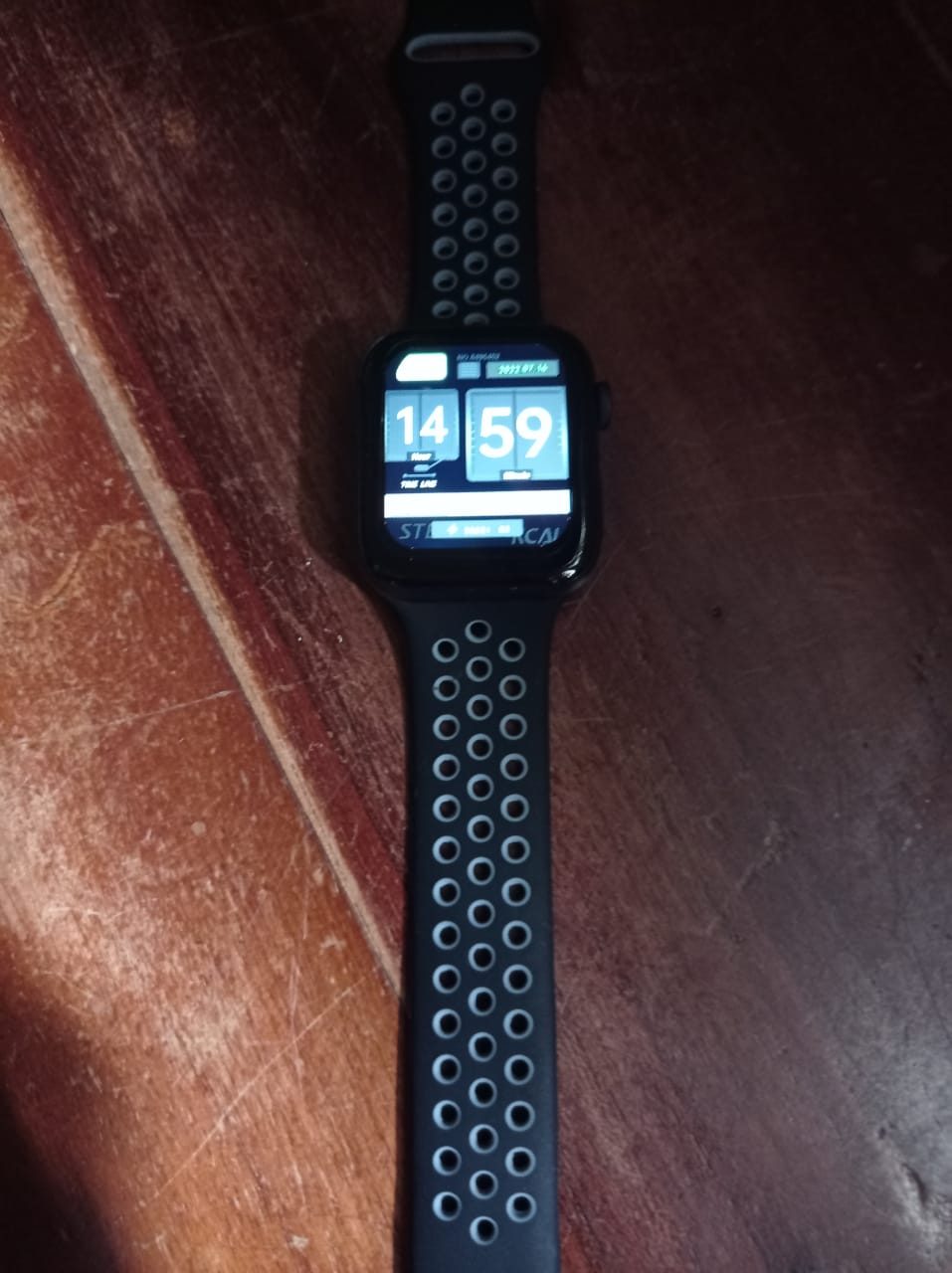 Apple watch series 4 nike clearance black