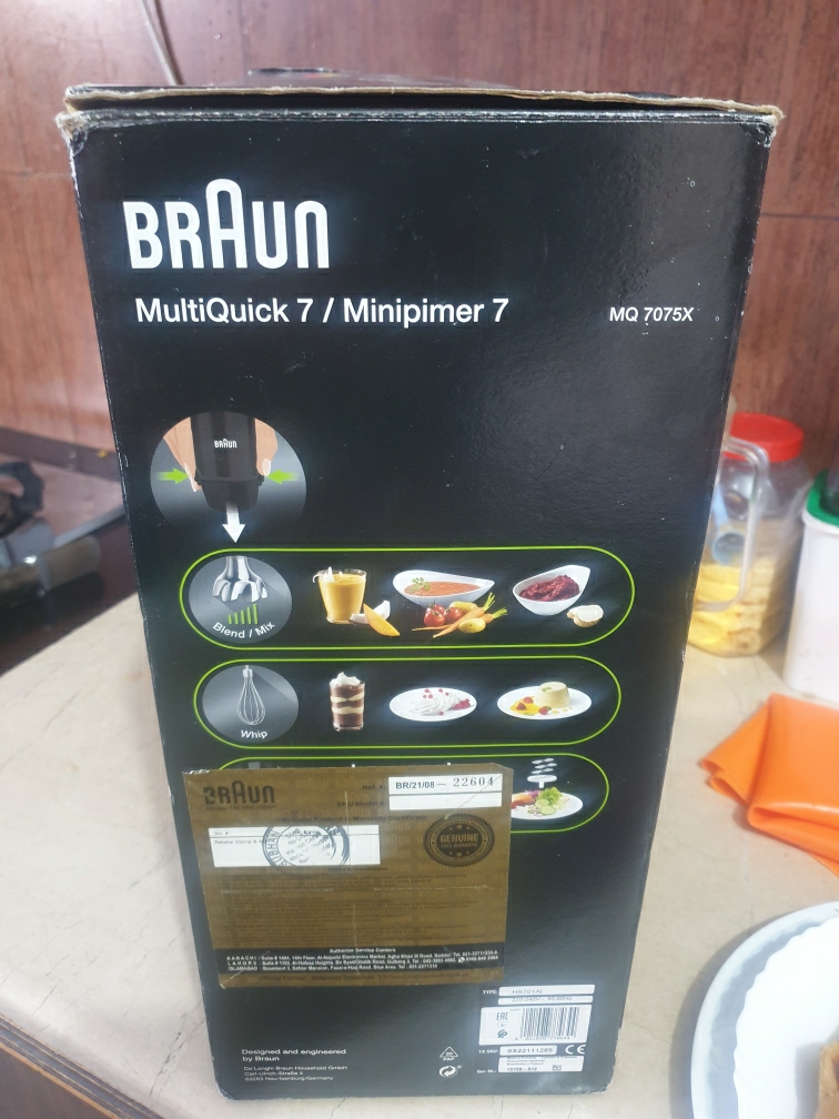 Braun MultiQuick 7 Hand blender