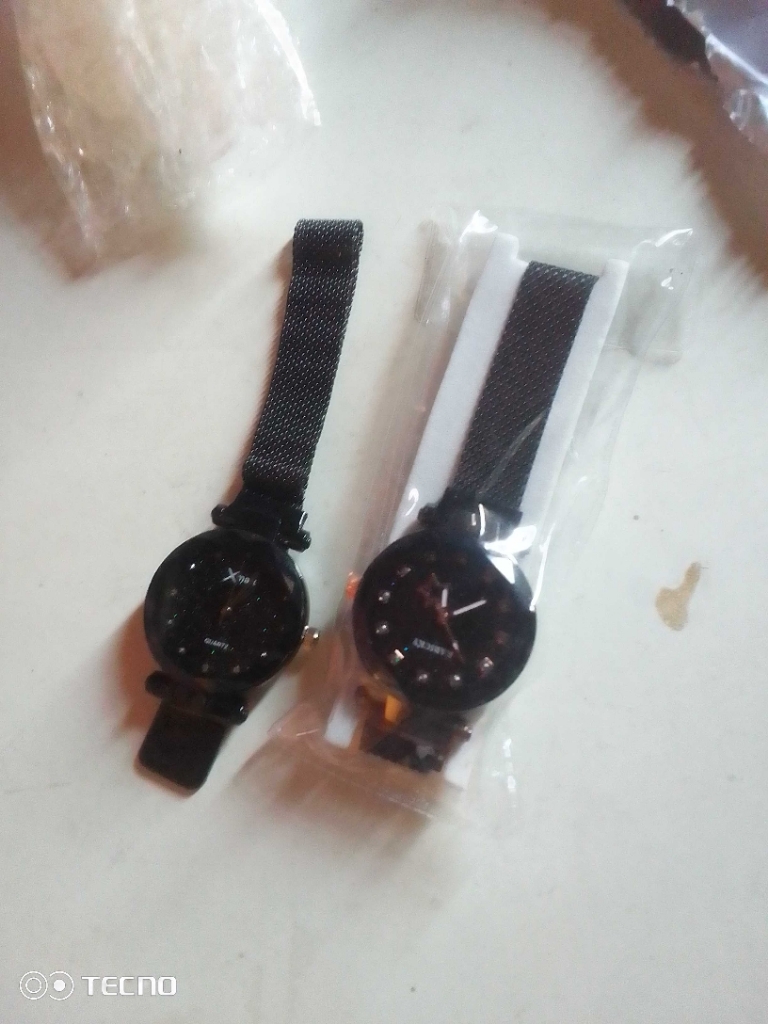 In Pakistan Hublot Couple Watches NEW Stylish Black Crystal And