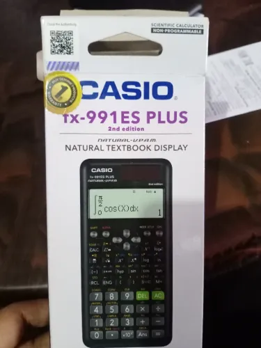 Casio FX-991ES Plus 2nd Edition - Non-Programmable Scientific Calculator,  417 Functions - Calculators