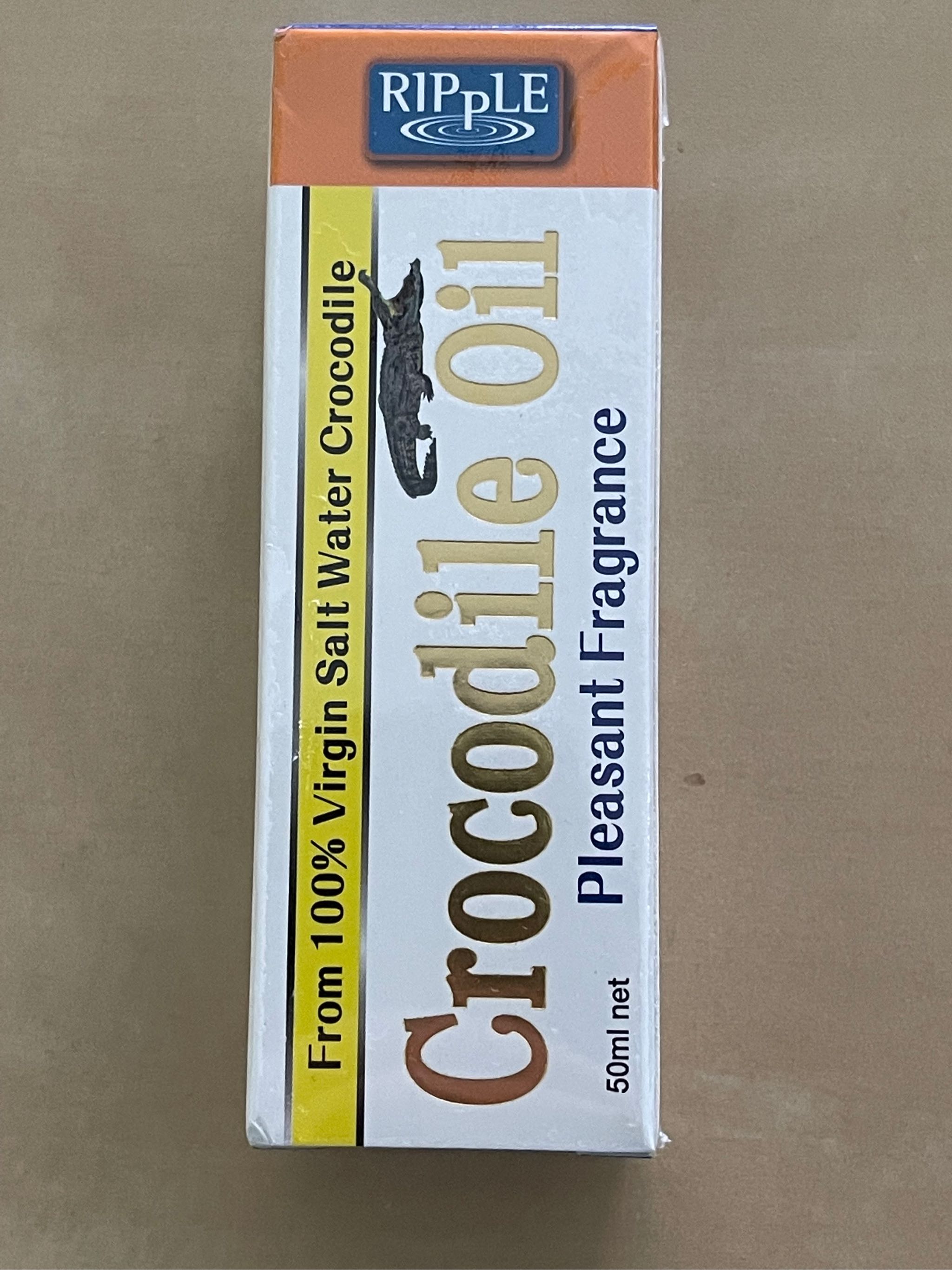 Fei Fah 100% Pure Salt Water Crocodile Oil 50ml (Premium Fragrance