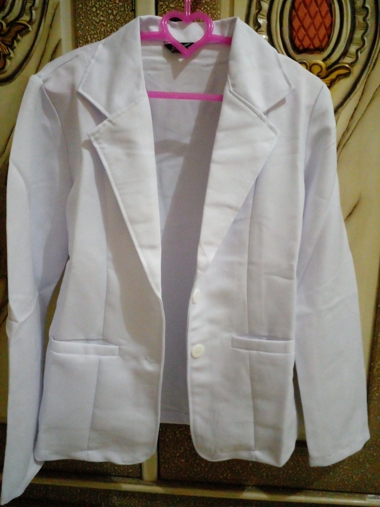 blazer wanita putih - blazer kantoran wanita putih - blazer kekinian wanita  putih - blazer wanita - jas putih wanita - atasan wanita putih | Lazada  Indonesia