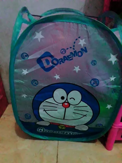 Holywings Krm Keranjang Baju Kotor Laundry Bag Motif Animasi Hewan