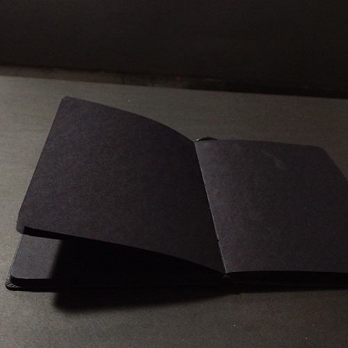 Best Choice Black Paper Notebook / Black Paper Journal with Black Cardboard  Hardcover Notebook Black Pages Sketch