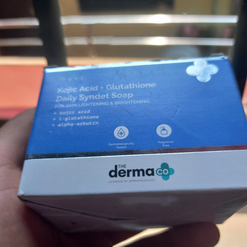The Derma Co Kojic Acid + Glutathione Daily Syndet Soap With Kojic Acid, L- Glutathione & Alpha-Arbutin - 75 G X 2 | Daraz.com.np