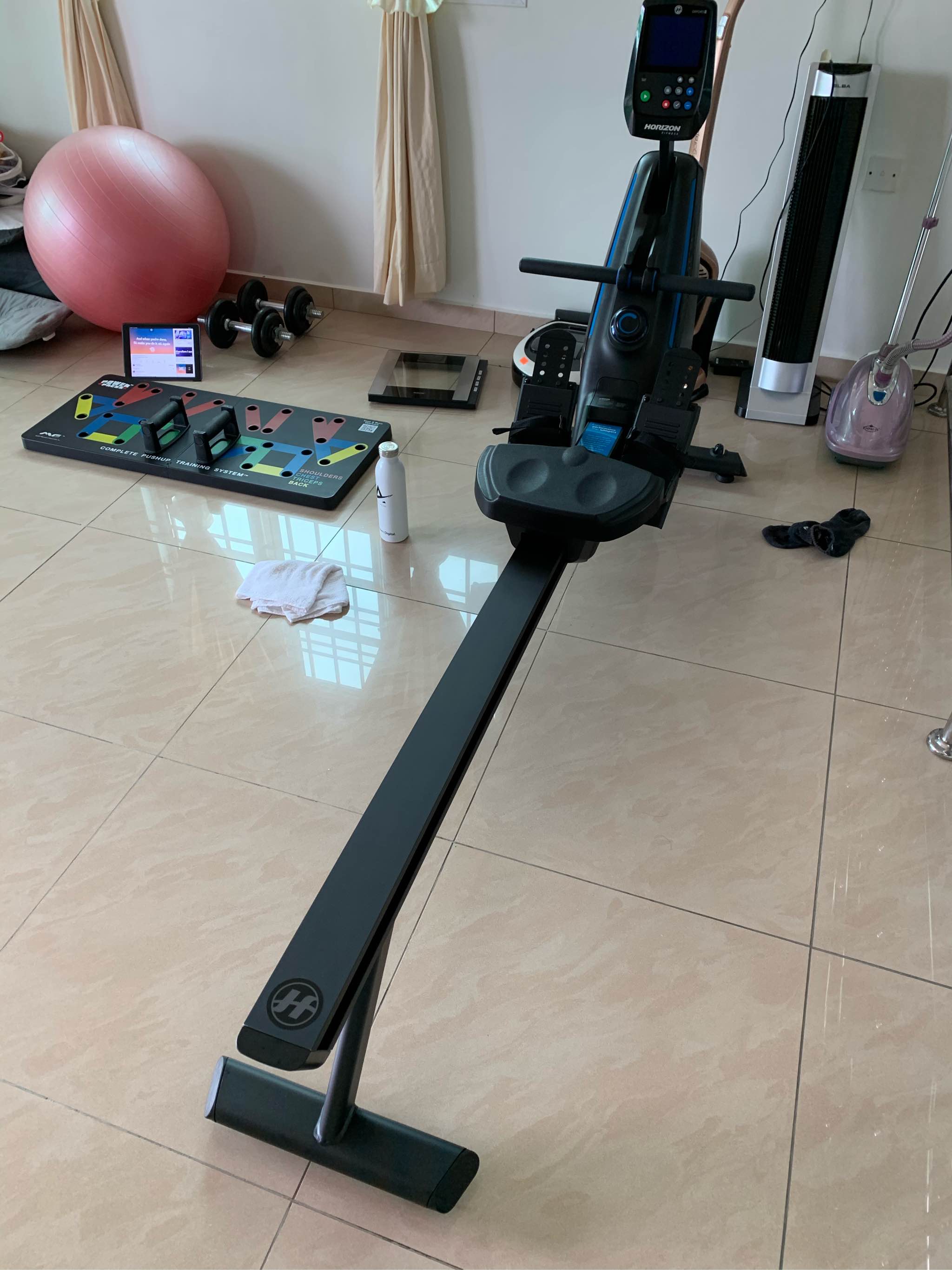 Horizon Oxford 6 Rowing Machine - Johnson Fitness Malaysia