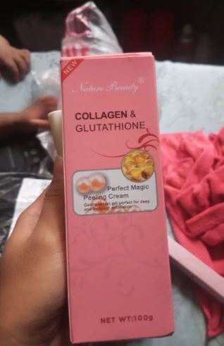 NATURE BEAUTY COLLAGEN & GLUTATHIONE- Nature Beauty Collagen and Glutathione perfect magic peeling cream Gently action gel perfect for deep and thorough exfoliation 100g - Lazada | Lazada PH NATURE BEAUTY COLLAGEN & GLUTATHIONE- Nature Beauty Collagen and Glutathione perfect magic peeling cream Gently action gel perfect for deep and thorough exfoliation 100g - Lazada | Lazada PH