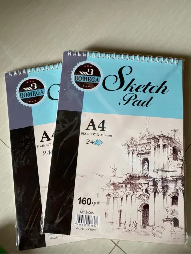 Bomeijia Sketch Pad (A4-160gsm-24 sheets) – Premium Stationers