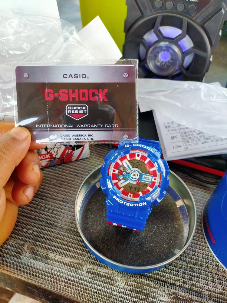 G shock ga discount 110 captain america