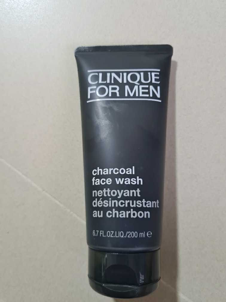 clinique for men charcoal face wash