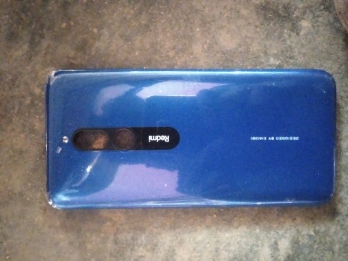 Cache Batterie Original Xiaomi Redmi 8A - Noir - Pièce De Rechange Neuve