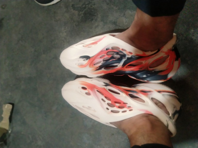 custom yeezy sharks
