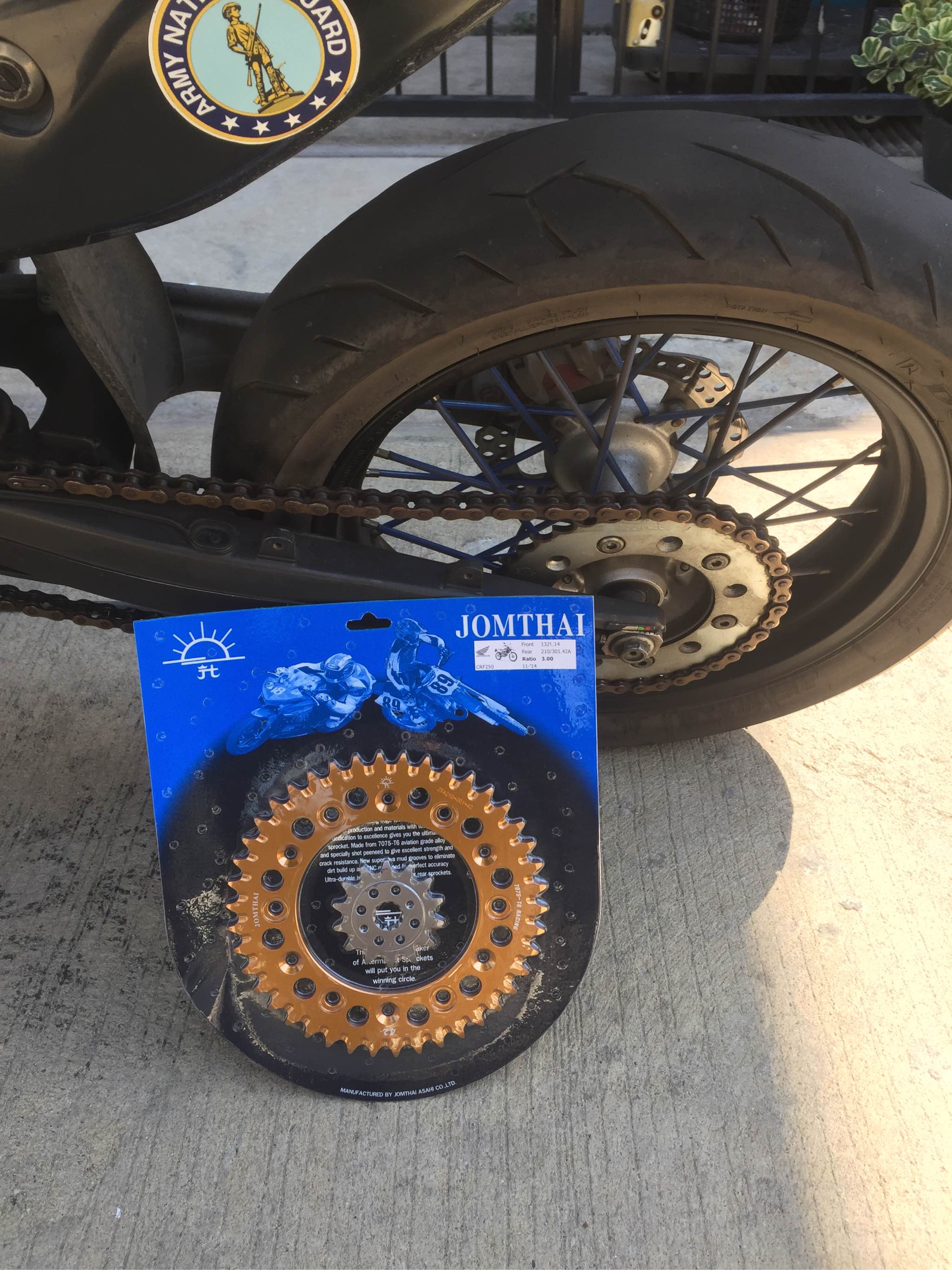 ช ดสเตอร อ ลลอยด หน า หล งส ทอง Honda Crf250 14 43 Jomthai Lazada Co Th ช ดสเตอร อ ลลอยด หน า หล งส ทอง Honda Crf250 14 43 Jomthai Lazada Co Th