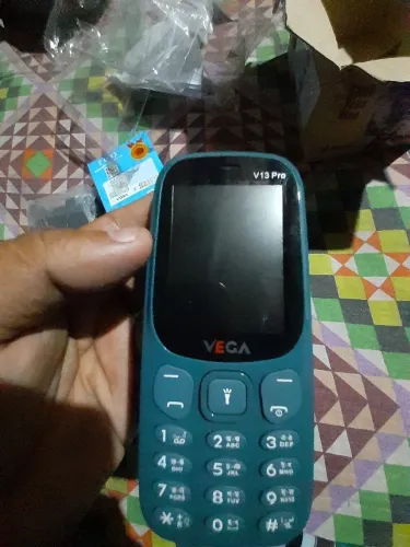 Vega V13Pro Dual SIM Feature Phone -Button Mobile Phone