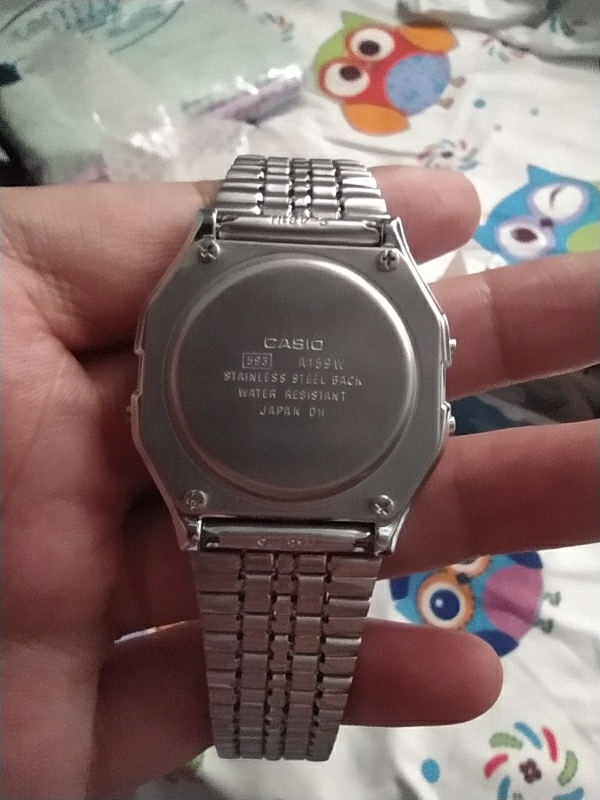 Casio Vintage (A159WA-N1DF) Silver Stainless Steel Strap Digital Watch |  Lazada PH