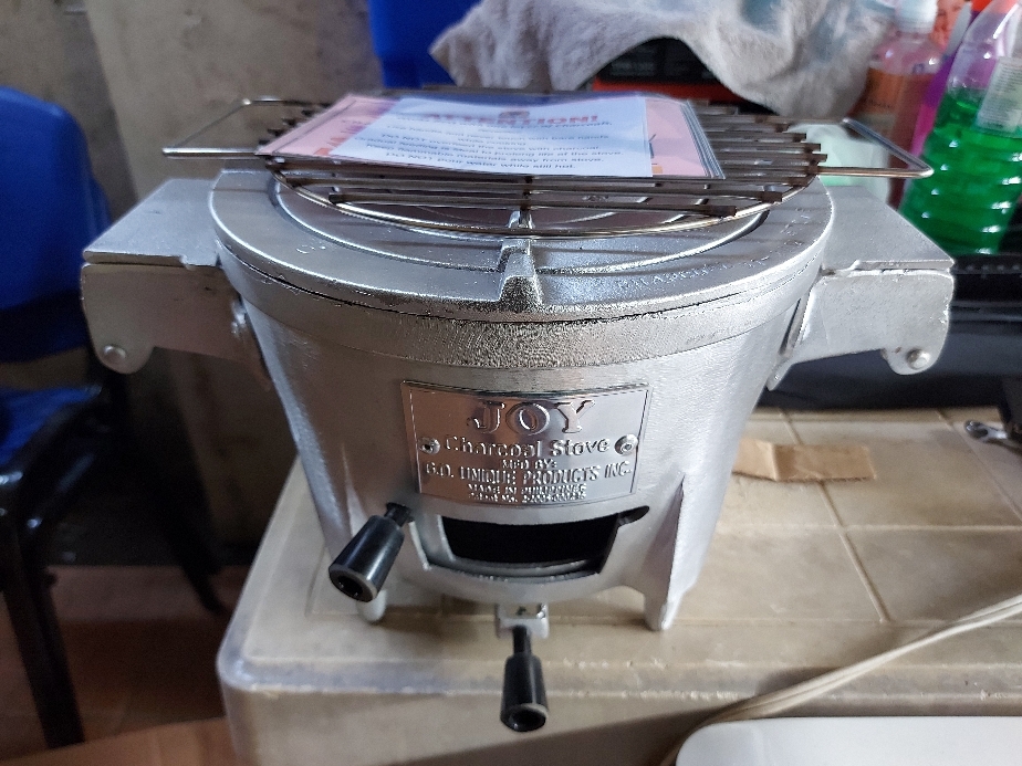 Joy Charcoal Medium Stove (Silver) | Lazada Philippines