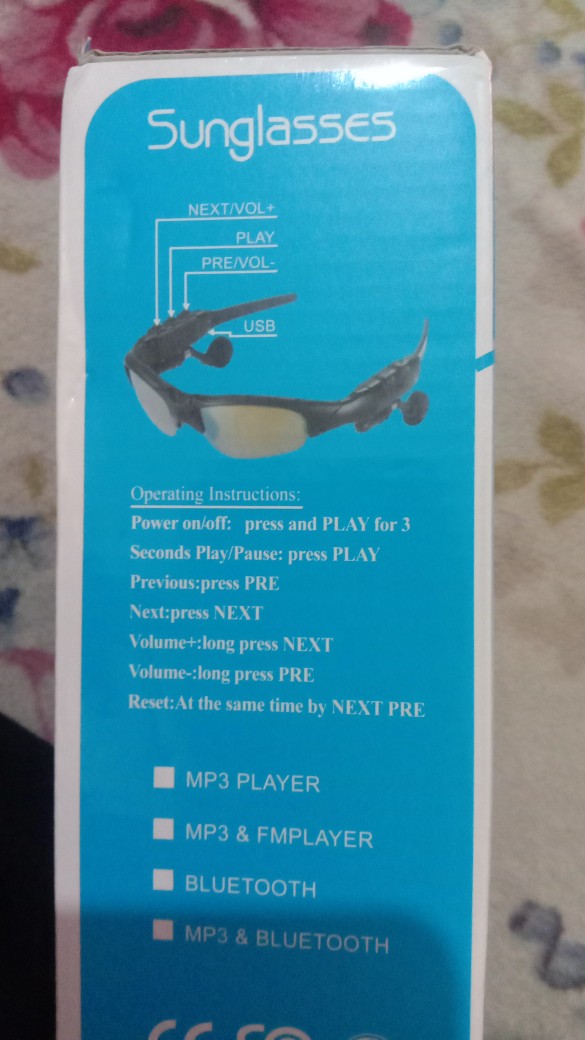 Mp3 cheap sunglasses instructions