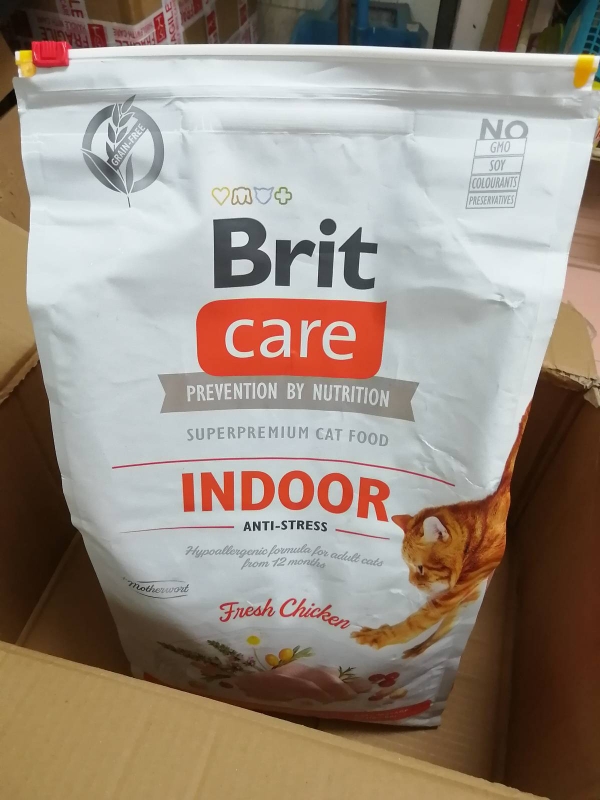 Indoor Anti Stress Cat Food Brit Care Cat Grain Free Indoor Anti