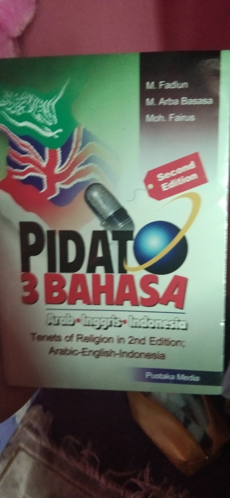 Pidato 3 Bahasa Arab Inggris Indonesia Lazada Indonesia