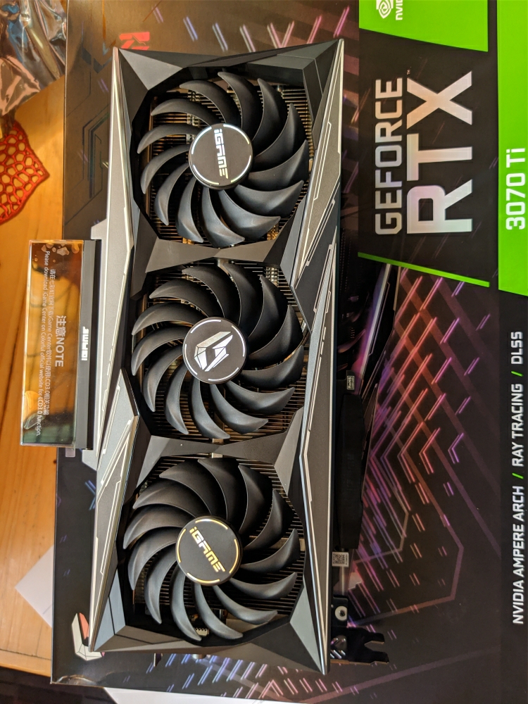Colorful iGame GeForce RTX 3070 Ti Vulcan OC-V Graphic Card Colorful iGame GeForce RTX 3070 Ti Vulcan OC-V Graphic Card
